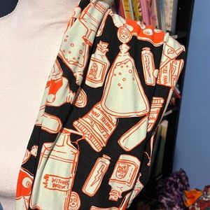 Lularoe Halloween Eyeballs and Poison Bottles OS